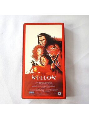 VGT Willow VHS Tape 1988 Val Kilmer, George Lucas and Ron Howard #3